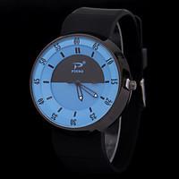 L.WEST Ladies\' fan silicone Quartz Watch Cool Watches Unique Watches