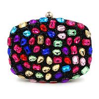 L.WEST Women Polyester Formal Casual Event/Party Wedding Office Career Evening Bag