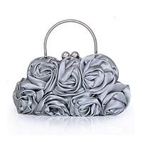 lwest womens handmade flower fold evening bag