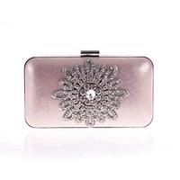 L.WEST Woman Fashion Acrylic Jewels Evening Bag