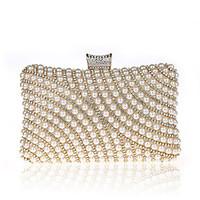 lwest womens fashion noble pearl bag dinner party bag