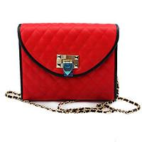 lwest women elegant high grade plaid evening bag