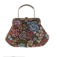 lwest women vintage linens beaded cheongsam portable evening bag