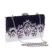 L.WEST Women\'s Pearl Diamonds Party/Evening Bag