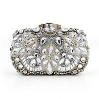 L.WEST Woman Fashion Luxury High-grade Diamdons Evening Bag