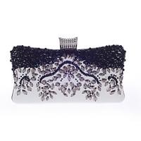 L.WEST Woman Fashion Luxury High-grade Diamdons Evening Bag