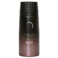 Lynx Black Night Body Spray Deodorant 150ml