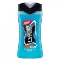 lynx sport blast shower gel body hair 250ml