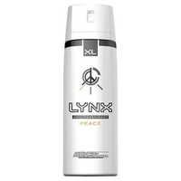 lynx dry peace aerosol anti perspirant deodorant 200ml