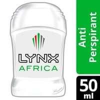 lynx dry africa stick anti perspirant deodorant 50ml