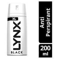 Lynx Anti-Perspirant Deodorant Black 200ml