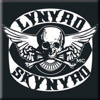 Lynyrd Skynyrd Biker Patch Logo Official Fridge Magnet