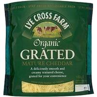 Lye Cross Farm Organic Grated Mature Cheddar (180g)