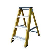 Lyte Ladders Lyte GFBB4 4 Tread Glassfibre Swingback Step Ladder