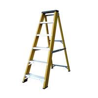 Lyte Ladders Lyte GFBB6 6 Tread Glassfibre Swingback Step Ladder