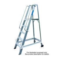 Lyte Ladders Lyte WS4 4 Rung Aluminium Warehouse Steps