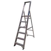 lyte ladders lyte esp6 6 tread aluminium industrial platform stepladde ...