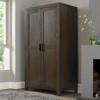 Lyon Walnut Double Wardrobe