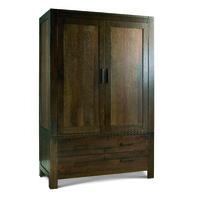 Lyon Walnut Large Double Wardrobe