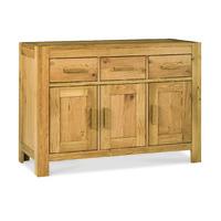 lyon oak 120cm sideboard