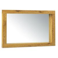 Lyon Oak Landscape Mirror - 144 x 90cm