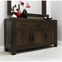 Lyon Walnut 160cm Sideboard