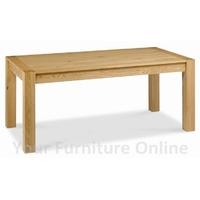 Lyon Oak End Extension Dining Table - 180-220cm