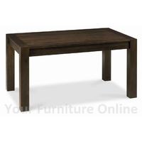 lyon walnut end extension dining table 150 190cm