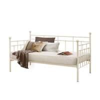 Lyon Metal Day Bed - Cream