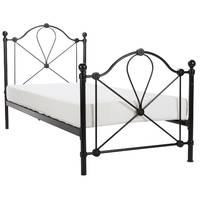 Lyon Metal Bed Frame Single Black