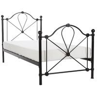 Lyon Metal Bed Frame Small Double Black
