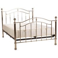 Lyra Chrome Metal Bed Double