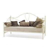 Lyon Small Single Day Bed Ivory Without Guest Bed
