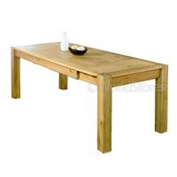 lyon oak 150cm dining table