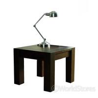Lyon Square Walnut Lamp Table
