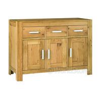 lyon oak 120cm sideboard