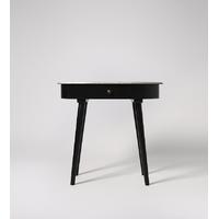 lytton dressing table in marble matt black