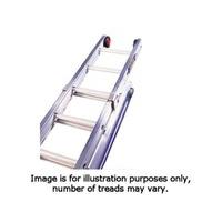 Lyte 15 Rung Heavy Duty 3 Section Rope-Operated Extension Ladder - HT340