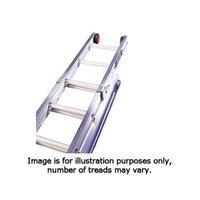 Lyte 27 Rung Heavy Duty 2 Section Rope-Operated Ext Ladder - HD270