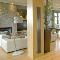 Lynix Vertical Radiator Brushed (H)2000 mm (W)255 mm