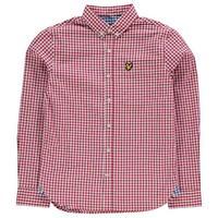 Lyle and Scott Gingham LS Jn73