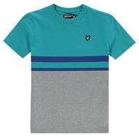 Lyle and Scott Block Strp T Jn73