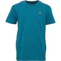 lyle and scott boys classic t shirt bright green