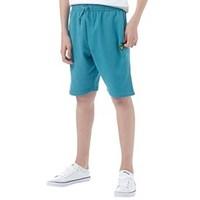 lyle and scott junior boys classic sweat shorts pagoda blue