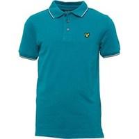 Lyle And Scott Boys Classic Tipped Polo Bright Green