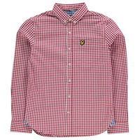 Lyle and Scott Gingham LS Jn73