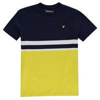 lyle and scott block strp t jn73