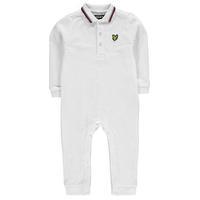 Lyle and Scott Polo Romper Suit Onesie