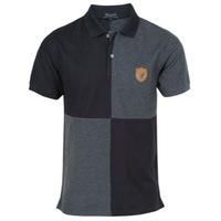 lyle scott prestige cut and sew polo black