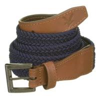 lyle scott leathercanvas belt navy